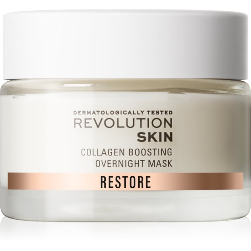 Revolution Skincare Revolution Skincare Restore Collagen Boosting възстановяващ нощен крем-маска за подпомагане на образуването на колаген - Унисекс парфюм 50мл - Сравни цени от 1 магазин с безплатна доставка