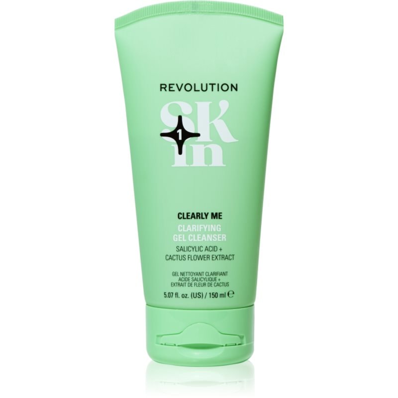 Revolution Skincare Clearly Clarify 2% Salicylic Acid Clarifying Cleansing Gel почистващ гел за лице - Грижа за лице - Сравни цени от 1 магазин с безплатна доставка