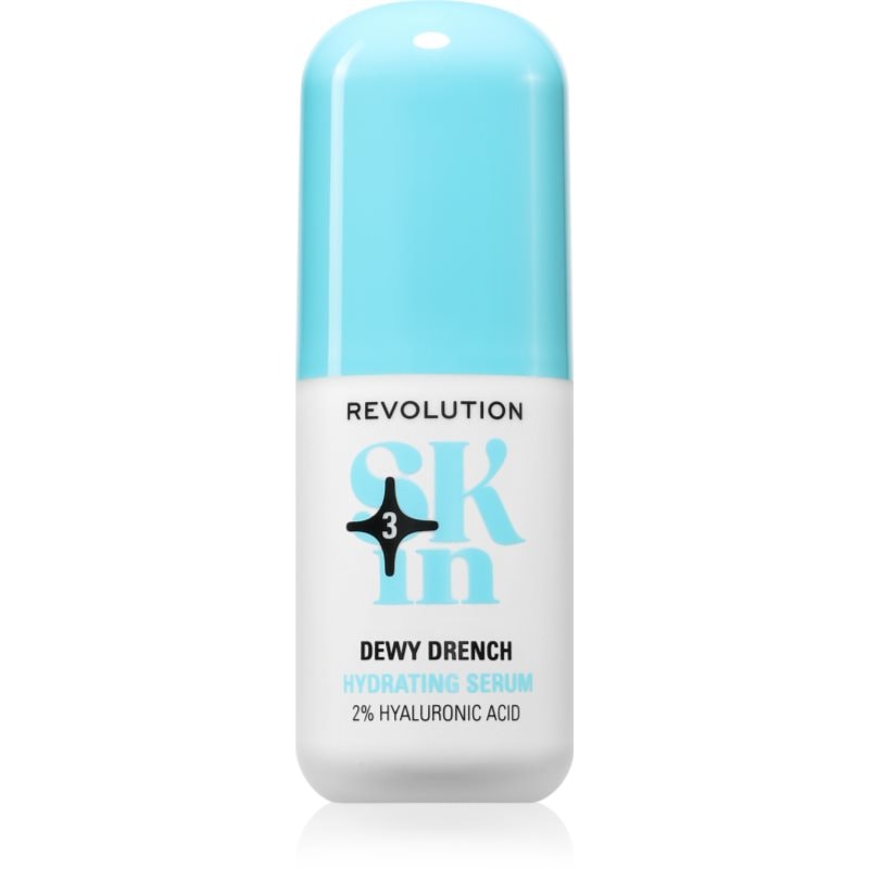 Revolution Skincare Happy Hydrate 2% Hyaluronic Acid Hydrating Serum хидратиращ серум с хиалуронова киселина - Грижа за лице - Сравни цени от 1 магазин с безплатна доставка