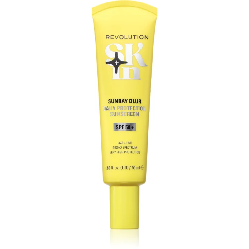 Revolution Skincare Sunray Blur Daily Protection слънцезащитен крем за лице с ниацинамид SPF 50+ - Грижа за лице - Сравни цени от 1 магазин с безплатна доставка