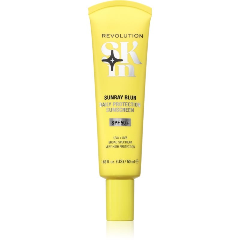 Revolution Skincare Sunray Blur Daily Protection слънцезащитен крем за лице с ниацинамид SPF 50+ - Грижа за лице - Сравни цени от 1 магазин с безплатна доставка