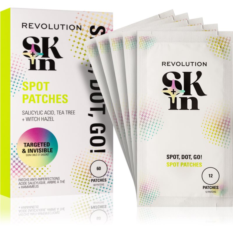 Revolution Skincare Revolution Skincare Skindividual Clearly Clarify Spot, Dot, Go! Salicylic Acid Spot Patches лепенки за проблемна кожа против акне - Унисекс парфюм 60мл - Сравни цени от 1 магазин с безплатна доставка