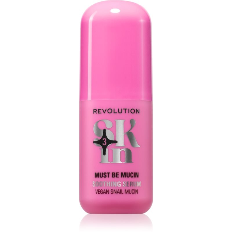 Revolution Skincare Go Gentle Vegan Snail Mucin Soothing Serum успокояващ серум с хидратиращ ефект - Грижа за лице - Сравни цени от 1 магазин с безплатна доставка