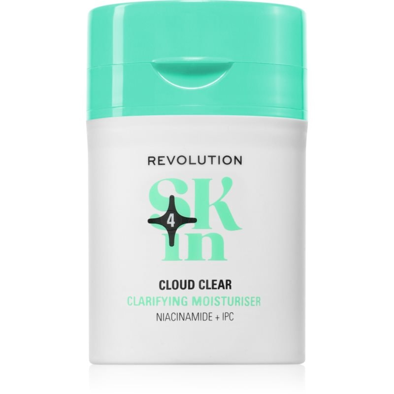 Revolution Skincare Revolution Skincare Clearly Clarify Niacinamide & IPC Clarifying Moisturiser лек подхранващ и хидратиращ дневен крем с ниацинамид - Унисекс парфюм 50мл - Сравни цени от 1 магазин с безплатна доставка