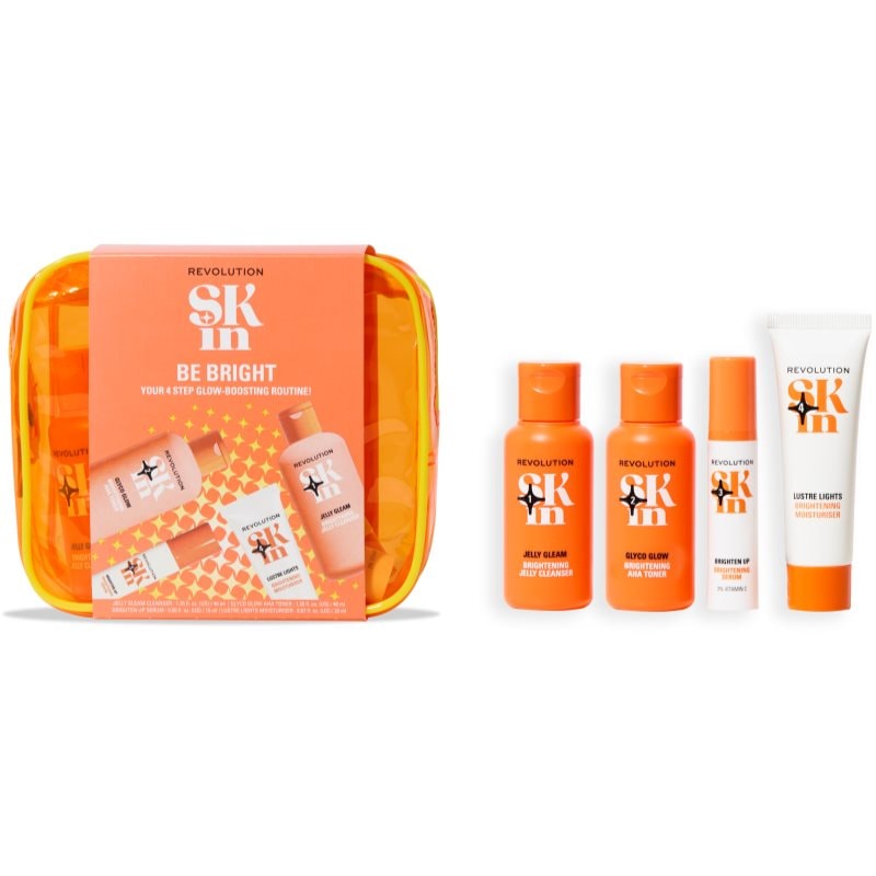 Revolution Skincare Revolution Skincare Be Bright 4 Step Starter Kit подаръчен комплект за лице - Унисекс парфюм - Сравни цени от 1 магазин с безплатна доставка