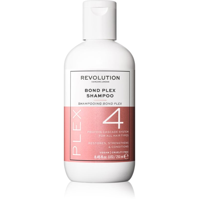 Revolution Haircare Plex No.4 Bond Shampoo интензивен подхранващ шампоан за суха и увредена коса