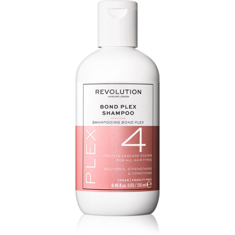 Revolution Haircare Revolution Haircare Plex No.4 Bond Shampoo интензивен подхранващ шампоан за суха и увредена коса - Унисекс парфюм 250мл - Сравни цени от 1 магазин с безплатна доставка