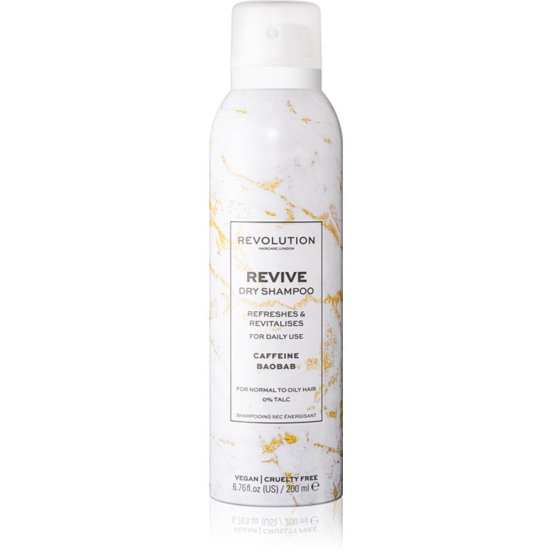 Revolution Haircare Dry Shampoo Revive освежаващ сух шампоан с кофеин