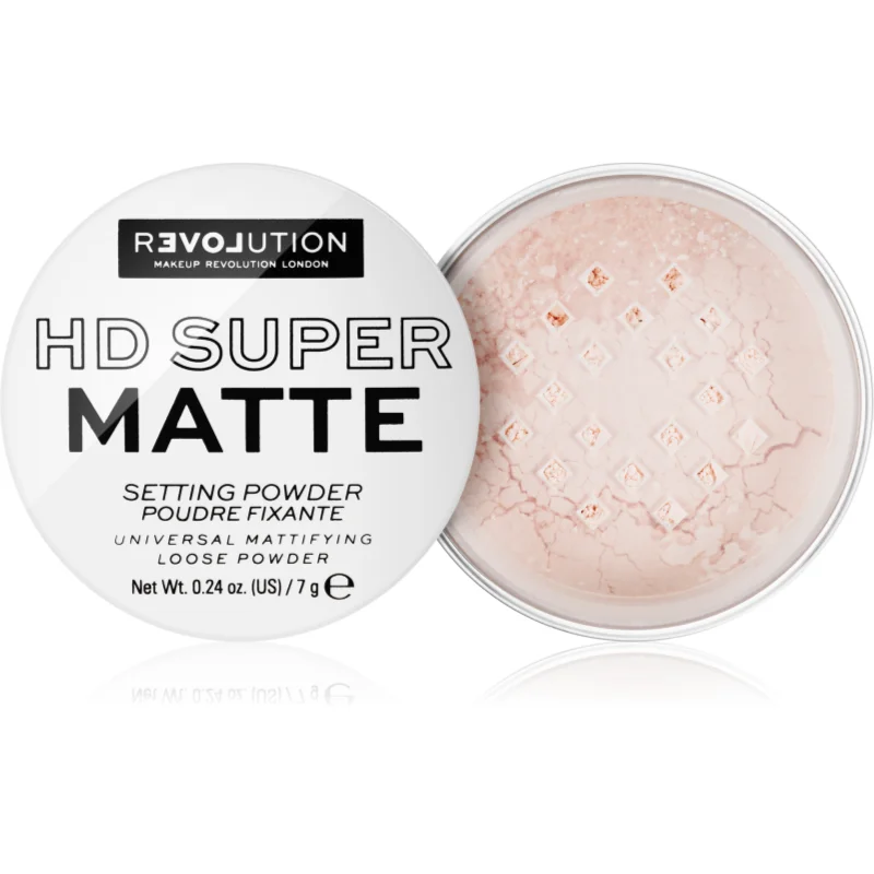 Revolution Relove HD Super Matte прозрачна фиксираща пудра с матиращ ефект - Грим - Сравни цени от 1 магазин с безплатна доставка