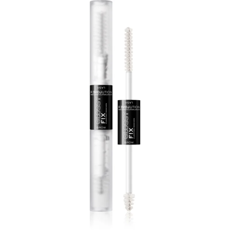 Revolution Relove Glossy Fix прозрачна спирала за мигли и вежди - Грим - Сравни цени от 1 магазин с безплатна доставка