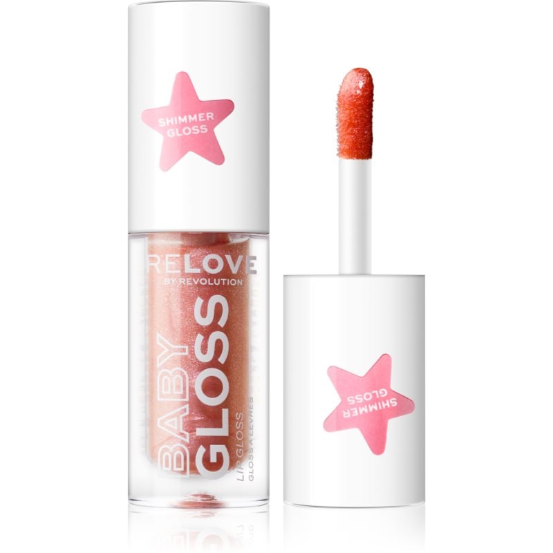 Revolution Relove Baby Gloss Shimmer блясък за устни с блестящи частици - Грим - Сравни цени от 1 магазин с безплатна доставка