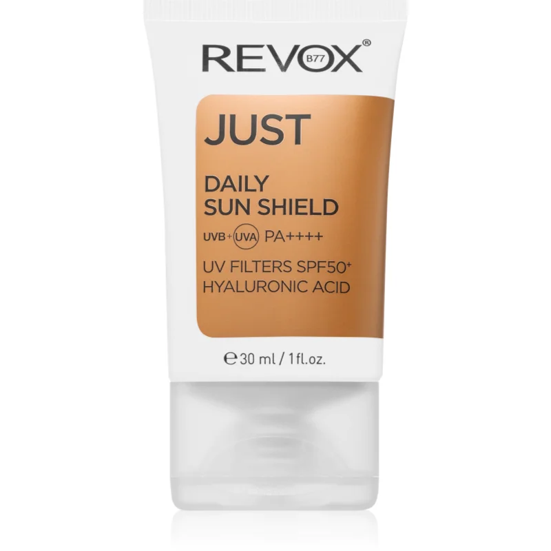 Revox B77 Just Daily Sun Shield защитен крем за лице SPF 50+ - Грижа за лице - Сравни цени от 1 магазин с безплатна доставка