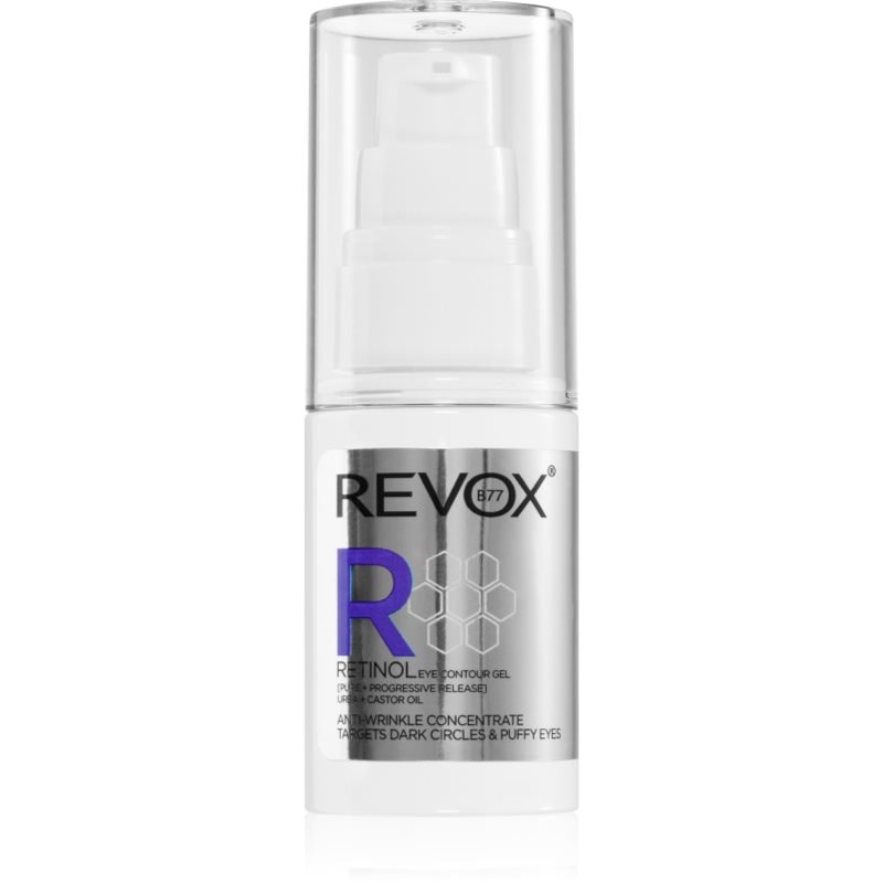 Revox B77 Retinol Eye Contour Gel крем за околоочния контур против бръчки против отоци и тъмни кръгове - Грижа за лице - Сравни цени от 1 магазин с безплатна доставка