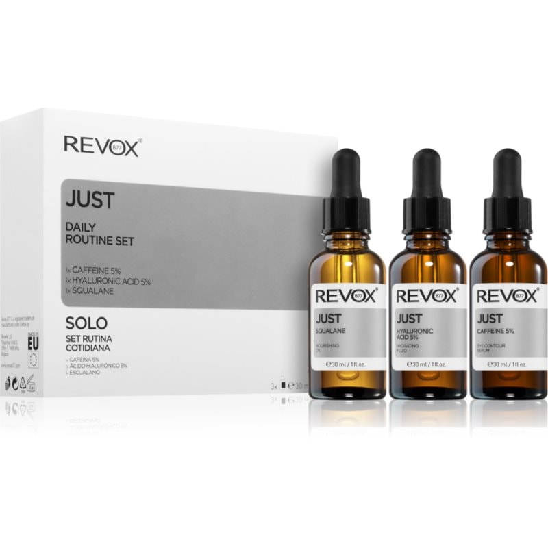 Revox B77 JUST Daily Routine Set комплект за грижа за лицето - Комплект - Сравни цени от 1 магазин с безплатна доставка