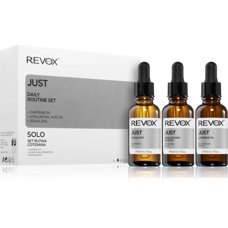 Revox B77 JUST Daily Routine Set комплект за грижа за лицето - Комплект - Сравни цени от 1 магазин с безплатна доставка