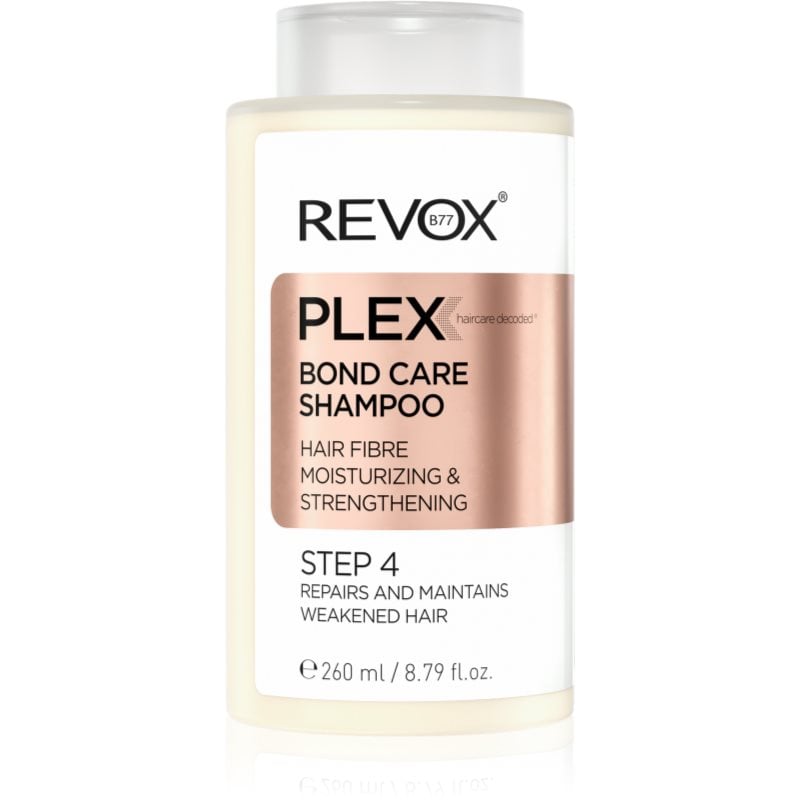 Revox B77 PLEX Bond Care Shampoo. Step 4 подсилващ шампоан с хидратиращ ефект