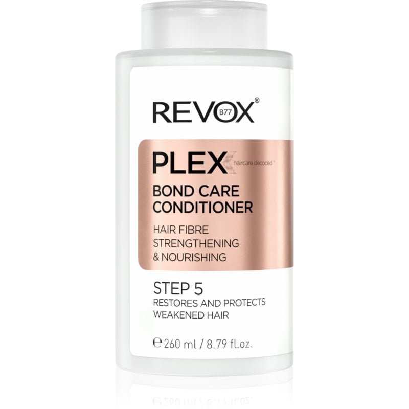 Revox B77 PLEX Bond Care Conditioner. Step 5 подхранващ балсам за укрепване на косата