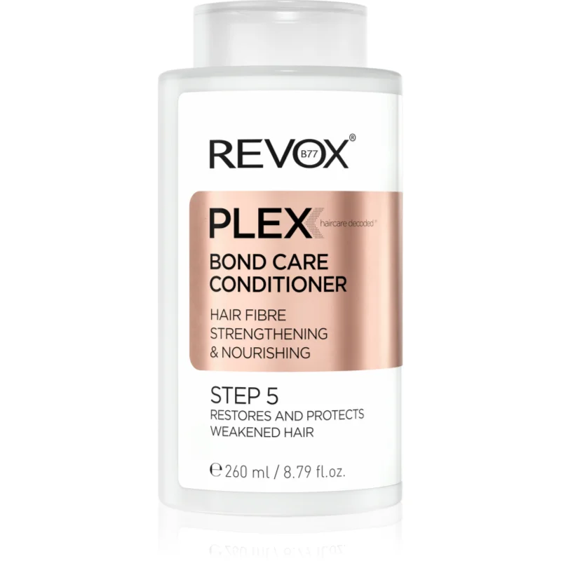 Revox B77 PLEX Bond Care Conditioner. Step 5 подхранващ балсам за укрепване на косата