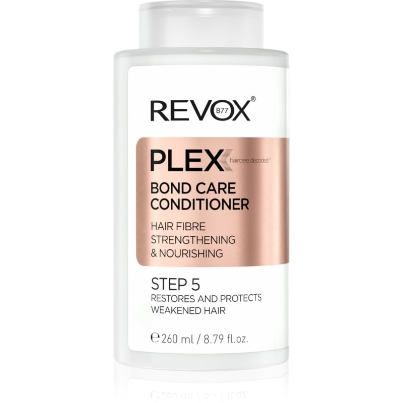 Revox B77 Revox B77 PLEX Bond Care Conditioner. Step 5 подхранващ балсам за укрепване на косата - Унисекс парфюм 260мл - Сравни цени от 1 магазин с безплатна доставка