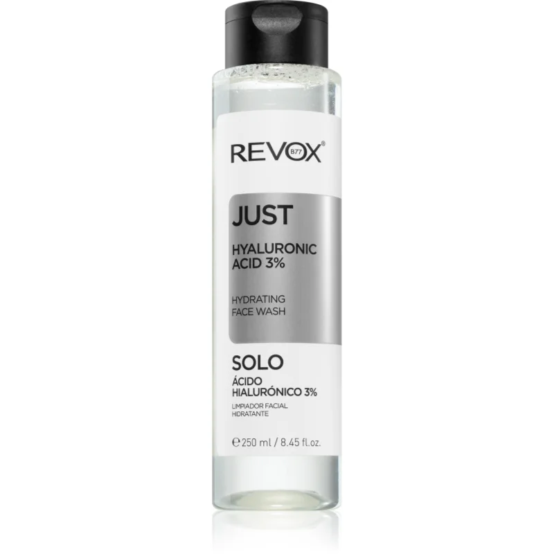 Revox B77 Just Hyaluronic Acid 3% овлажняващ почистващ гел за лице - Грижа за лице - Сравни цени от 1 магазин с безплатна доставка