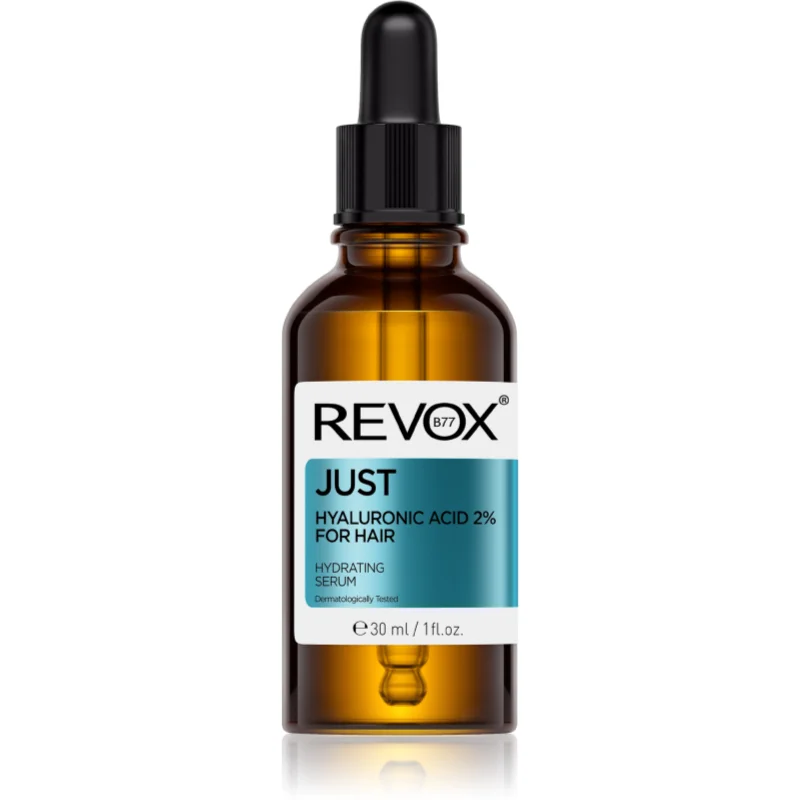 Revox B77 JUST Hyaluronic Acid 2% for Hair хидратиращ серум за коса и скалп