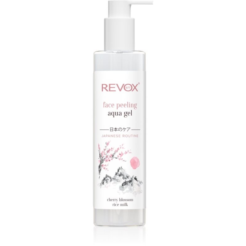 Revox B77 Revox B77 Japanese Routine Face Peeling Aqua Gel нежно почистващ пилинг за лице - Унисекс парфюм 250мл - Сравни цени от 1 магазин с безплатна доставка