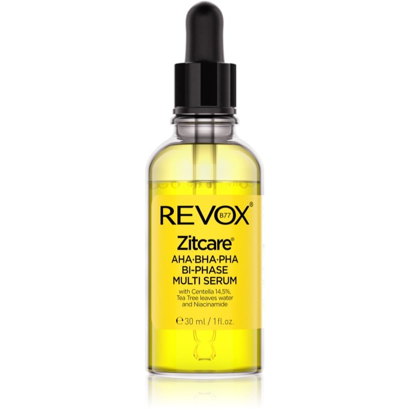 Revox B77 Zitcare AHA BHA PHA Bi-Phase Multi Serum двуфазен серум за изглаждане и матиране на лицето - Грижа за лице - Сравни цени от 1 магазин с безплатна доставка