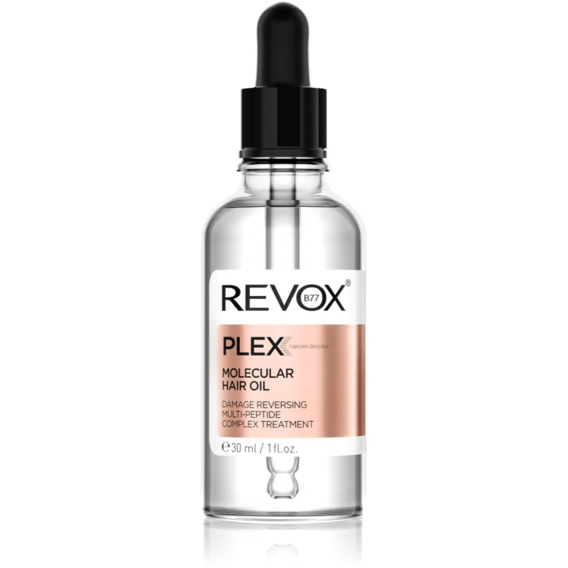Revox B77 PLEX Molecular Hair Oil олио за укрепване на увредената коса - Грижа за коса - Сравни цени от 1 магазин с безплатна доставка