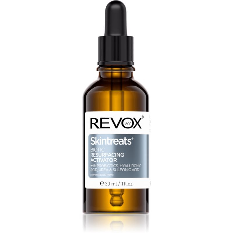 Revox B77 Skintreats Biotic Resurfacing Activator изглаждащ ексфолиращ серум за озаряване на лицето