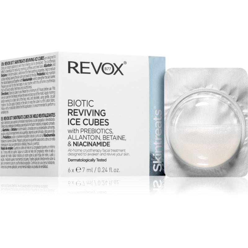 Revox B77 Skintreats Biotic Reviving Ice Cubes крио гел с ревитализиращ ефект 6x - Грижа за лице - Сравни цени от 1 магазин с безплатна доставка