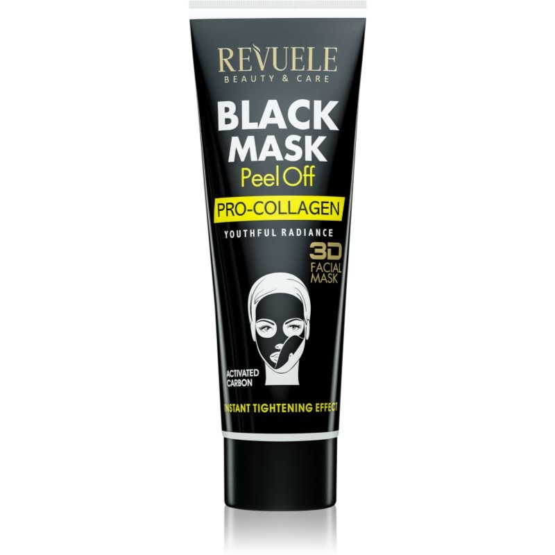 Revuele Black Mask Peel Off Pro-Colagen отлепваща се маска за стягане на кожата - Грижа за лице - Сравни цени от 1 магазин с безплатна доставка