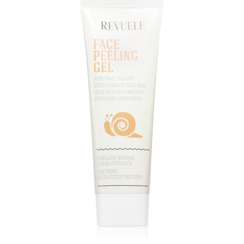 Revuele Face Peeling Gel Snail Filtrate нежен ензимен пилинг за озаряване на лицето