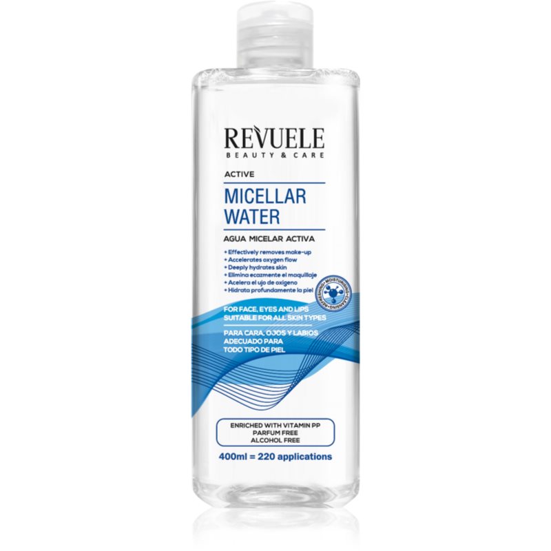 Revuele Revuele Micellar Water Active хидратираща мицеларна вода - Унисекс парфюм 400мл - Сравни цени от 1 магазин с безплатна доставка