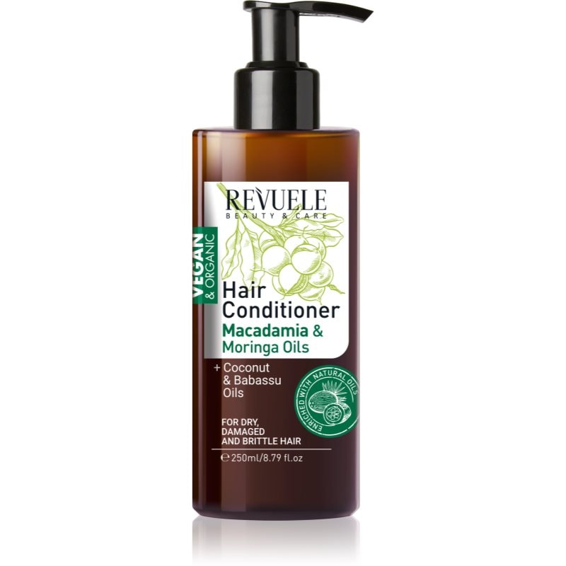 Revuele Vegan & Organic хидратиращ и подхранващ балсам за суха и увредена коса - Грижа за коса - Сравни цени от 1 магазин с безплатна доставка