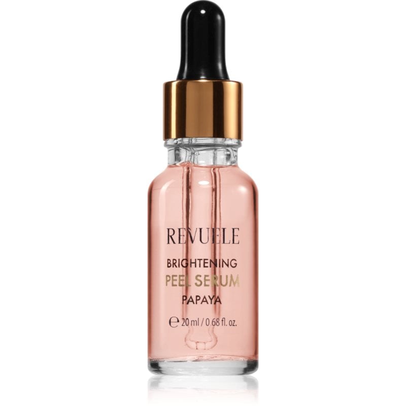Revuele Brightening Papaya Peel Serum изглаждащ ексфолиращ серум за озаряване на лицето