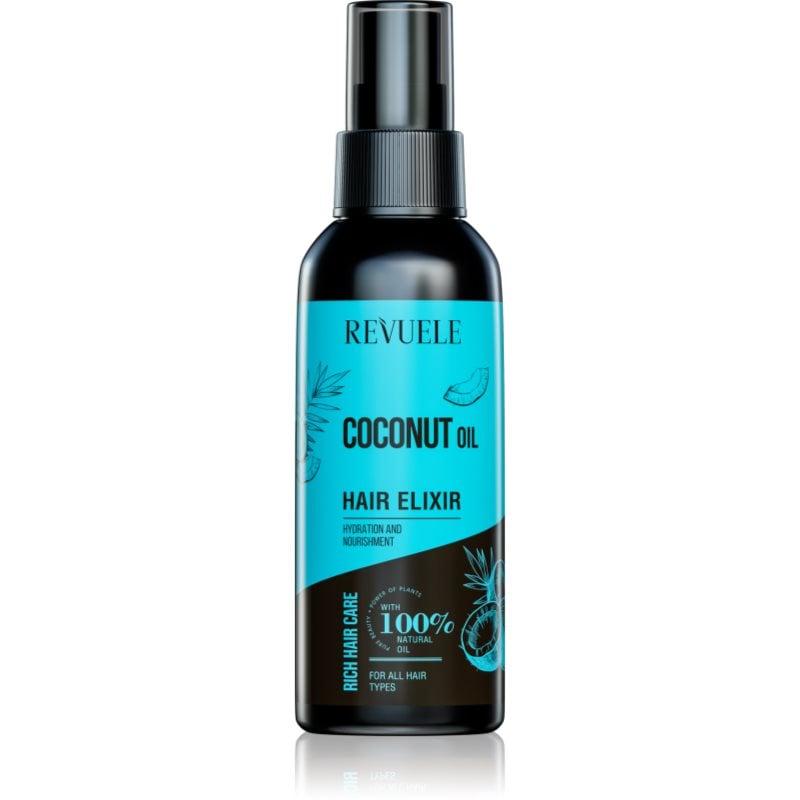Revuele Coconut Oil Hair Elixir еликсир без отмиване за топлинно третиране на косата