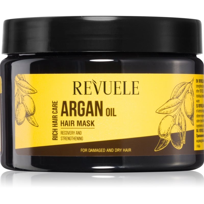 Revuele Revuele Argan Oil Hair Mask интензивна маска за суха и увредена коса - Унисекс парфюм 360мл - Сравни цени от 1 магазин с безплатна доставка
