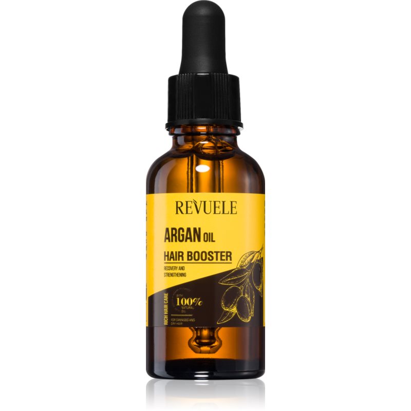 Revuele Revuele Argan Oil Hair Booster укрепващ серум за суха и увредена коса - Унисекс парфюм 30мл - Сравни цени от 1 магазин с безплатна доставка