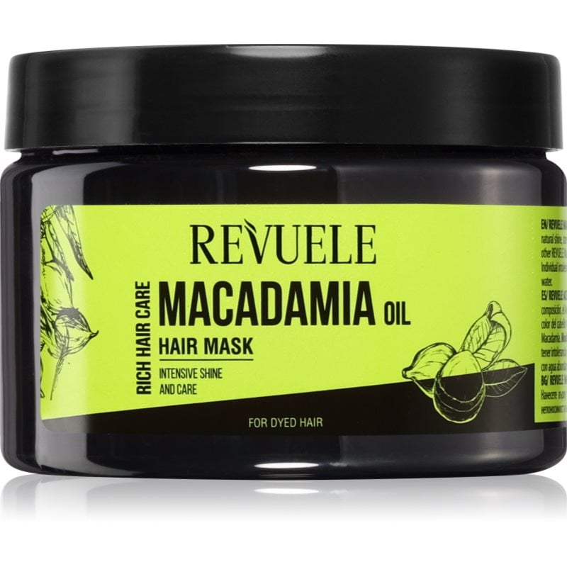 Revuele Macadamia Oil Hair Mask маска-грижа за ядисана коса