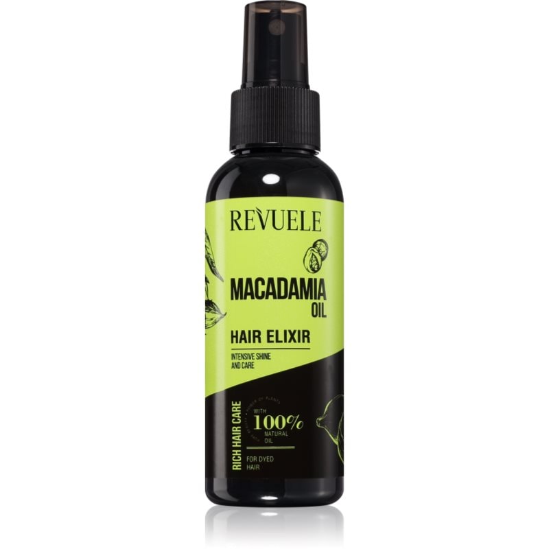 Revuele Macadamia Oil Hair Elixir защитен спрей за ядисана коса - Грижа за коса - Сравни цени от 1 магазин с безплатна доставка