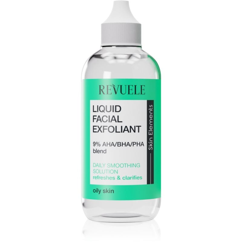 Revuele Liquid Facial Exfoliant 9% AHA/BHA/PHA blend ексфолиращ и пилинг серум за мазна кожа