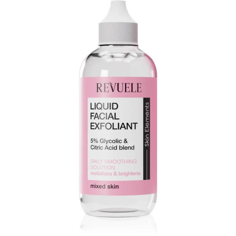 Revuele Liquid Facial Exfoliant 5% Glycolic + Citric Acid blend ексфолиращ и пилинг серум за смесена кожа - Грижа за лице - Сравни цени от 1 магазин с безплатна доставка