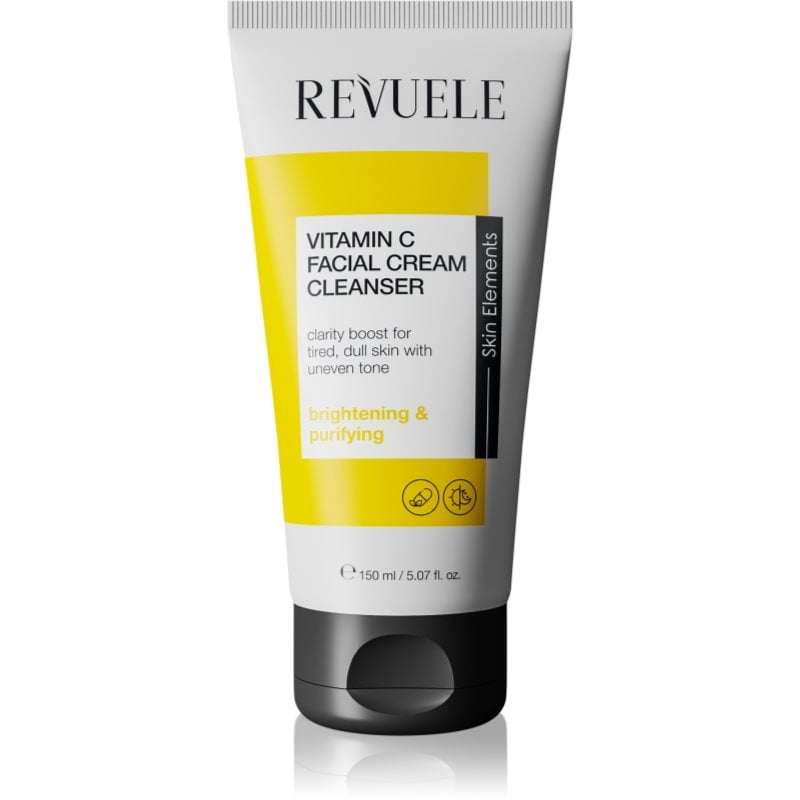 Revuele Vitamin C Facial Cream Cleanser почистващ крем за премахване на грим за освежаване и хидратация