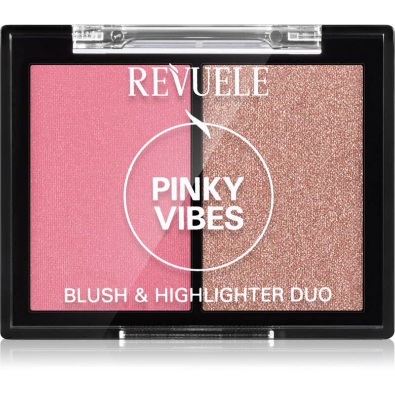 Revuele Revuele Blush & Highlighter Duo озаряващ руж - Унисекс парфюм 8мл - Сравни цени от 1 магазин с безплатна доставка