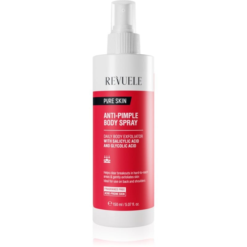 Revuele Pure Skin Anti-Pimple спрей за тяло против акне