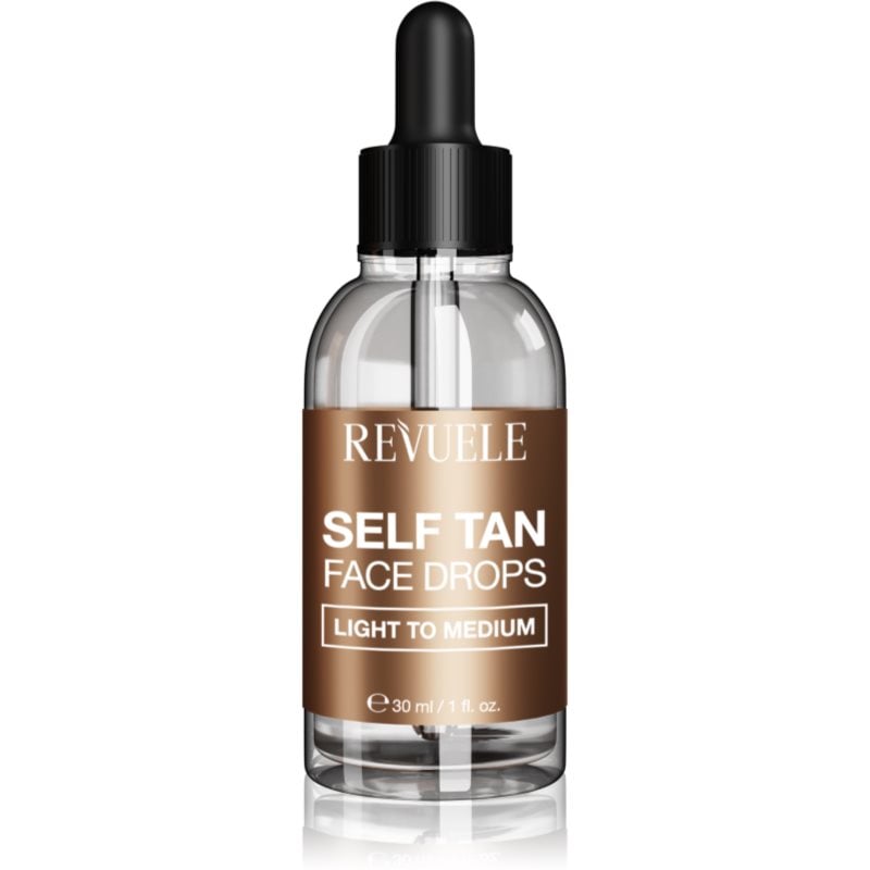 Revuele Paradise Bronze Self Tan Face Drops автобронзантни капки за лице