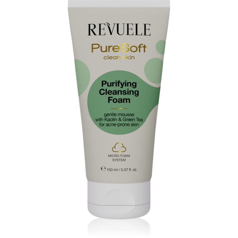 Revuele PureSoft Clean Skin дълкопочистваща пяна за проблемна кожа