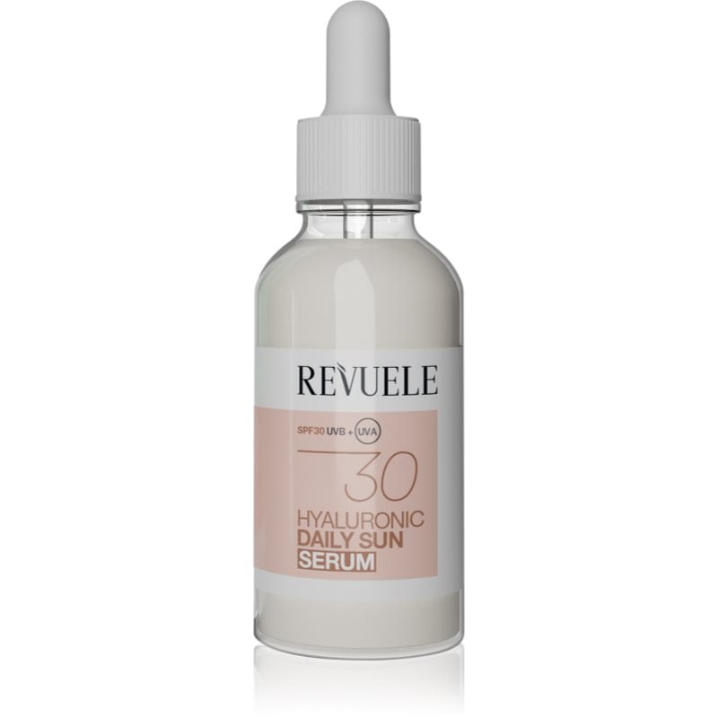 Revuele Daily Sun Hyaluronic защитен серум с хидратиращ ефект SPF 30