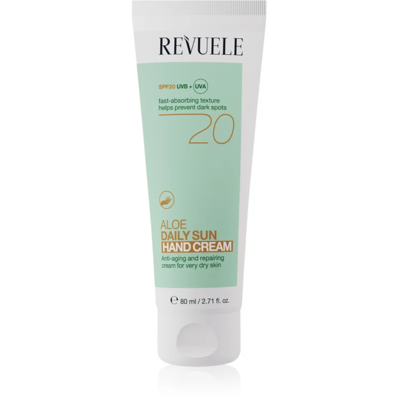Revuele Aloe Daily Sun Hand Cream SPF 20 защитен крем за ръце SPF 20