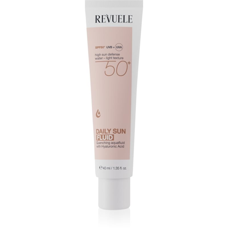Revuele Daily Sun Fluid SPF 50+ лек защитен флуид SPF 50+ - Грижа за тяло - Сравни цени от 1 магазин с безплатна доставка